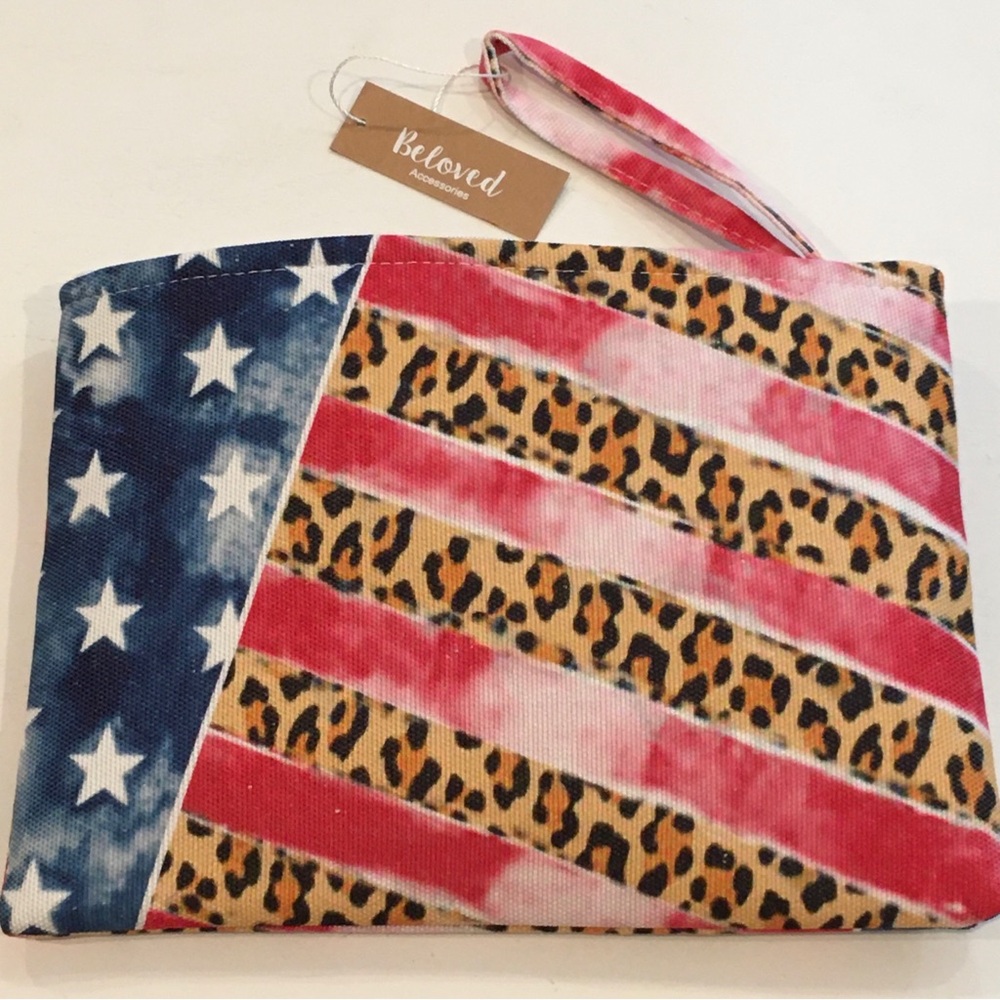 Beloved | Red White & Blue Stars & Stripes Bag